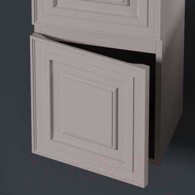 Шкаф-пенал для ванной Sancos Very R / PVR35RSM (Doha)