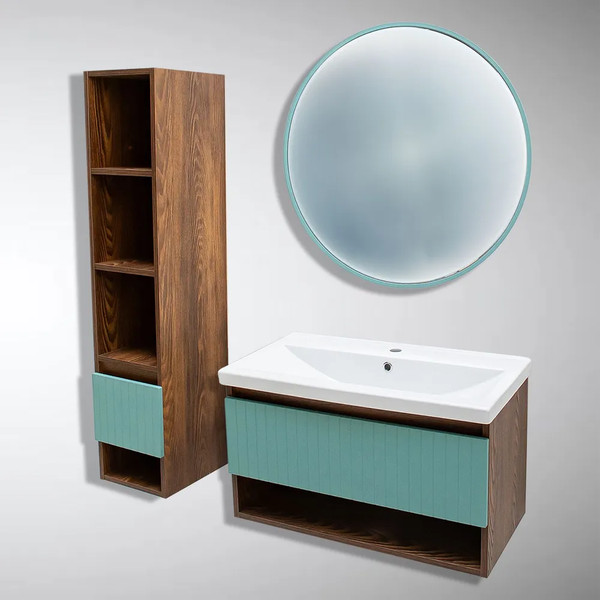 Зеркало Акваль Нова 80 / НОВА.04.80.36.N