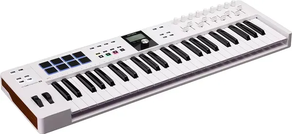 MIDI-клавиатура Arturia KeyLab Essential 49 mk3 (белый) - фото