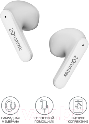 Беспроводные наушники A4Tech 2Drumtek B20 TWS