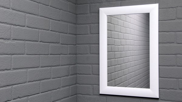 Зеркало Sansa 600x400