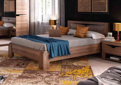 Двуспальная кровать Мебельград Соренто с подъемным ортопедическим основанием 180x200