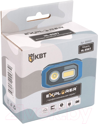 Фонарь КВТ Explorer HL-6567 / 88899