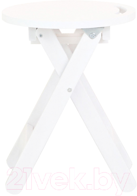 Табурет складной Мебелик Снег