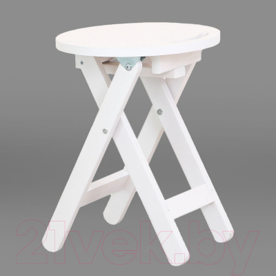 Табурет складной Мебелик Снег