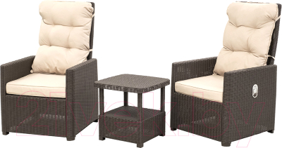 Комплект садовой мебели B:rattan Manchester Otto Set 2