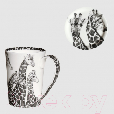 Кружка Taitu Wild Spirit Giraffe 12-1-4-B (с крышкой)