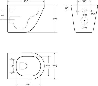Унитаз подвесной BelBagno Sfera-R BB046CHR/BB902SC