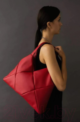 Сумка MT.Style Ромбы (красный)