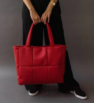 Сумка MT.Style Тоут из экокожи (красный) - фото