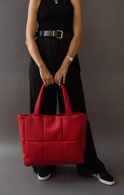 Сумка MT.Style Тоут из экокожи (красный)