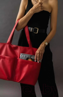 Сумка MT.Style Тоут с двумя карманами (красный)