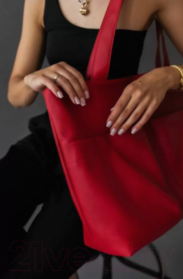 Сумка MT.Style Тоут с двумя карманами (красный)