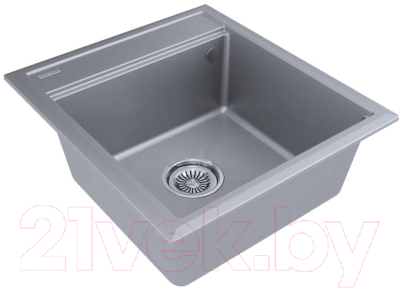 Мойка кухонная Paulmark PM114651-GRM
