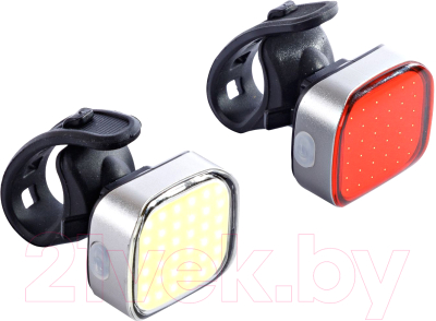 Набор фонарей для велосипеда STG JY-6217F/6217T / Х108408 - фото