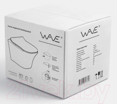 Унитаз подвесной White Wave Promo