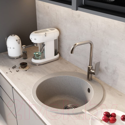 Мойка кухонная Mixline ML-GM13 551892 (серый)