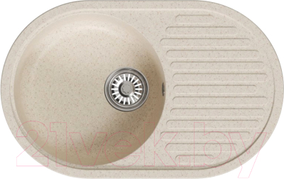 Мойка кухонная Mixline ML-GM16 551929 (бежевый) - фото