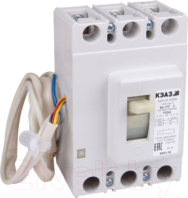 Выключатель автоматический КЭАЗ ВА04-36-341210-16А-250-690AC-НР230AC/220DC-УХЛ3 / 221478 - фото