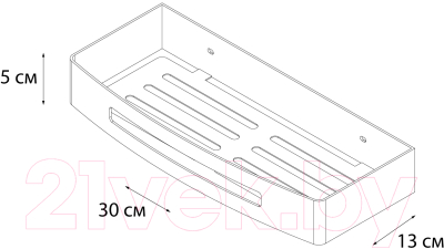 Полка для ванной Fixsen Hotel FX-31003B