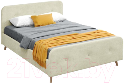 Полуторная кровать Мебельград Сиерра с ортопедическим основанием 140x200 - фото