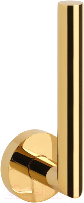 Держатель для туалетной бумаги Bemeta Brilo 161112030 (для запасного рулона, золото) - фото