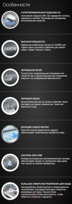 Утюг Braun FreeStyle 3 FI3194BK