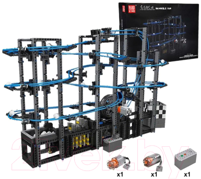 Конструктор электромеханический Mould King Аттракцион – забег шариков / 26002
