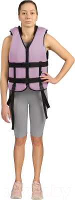 Страховочный жилет Спортивные мастерские Нептун / SM-414 (р-р 40-44, сиреневый)