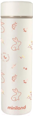 Термос для напитков Miniland Natur Thermos Bunny Зайчик / 89263 - фото