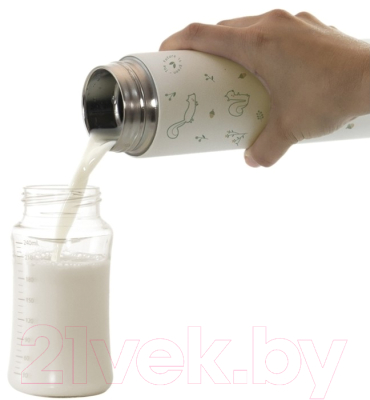 Термос для напитков Miniland Natur Thermos Chip Бурундук / 89262