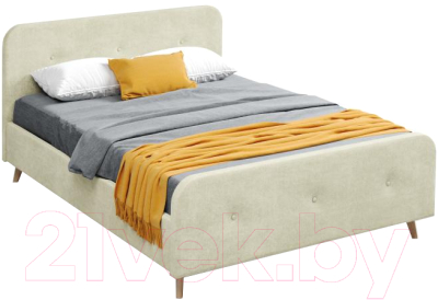 Односпальная кровать Мебельград Сиерра с ортопедическим основанием 90x200 - фото