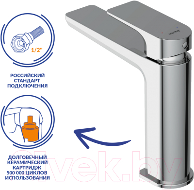 Комплект смесителей Cersanit Nature 64514