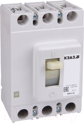 Выключатель автоматический КЭАЗ ВА04-36-340010-250А-3000-690AC-УХЛ3 / 107553 - фото