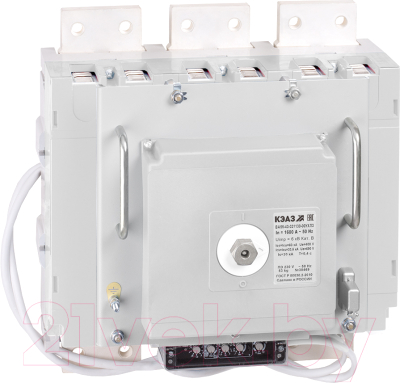 Выключатель автоматический КЭАЗ ВА55-43-334730-1600А-690AC-НР230AC/220DC-ПЭ230AC-УХЛ3 / 108100 - фото