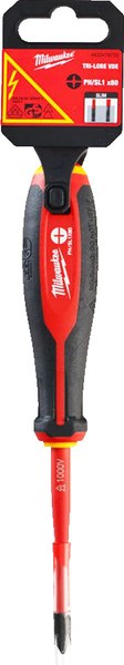 Отвертка Milwaukee VDE PH/SL1 X80 / 4932478733 - фото