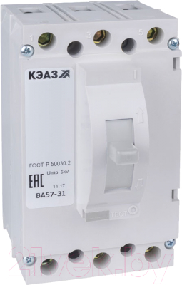 Выключатель автоматический КЭАЗ ВА57-31-330010-40А-400-690AC-УХЛ3 / 108409 - фото