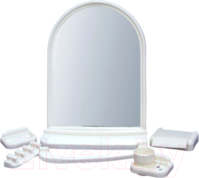 Комплект мебели для ванной Европласт Елена / 519375 - фото