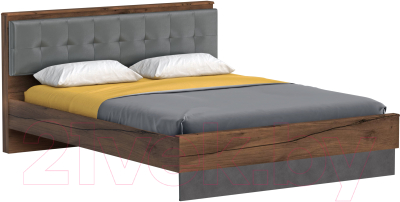 Полуторная кровать Мебельград Глазго с ортопедическим основанием 140x200 - фото