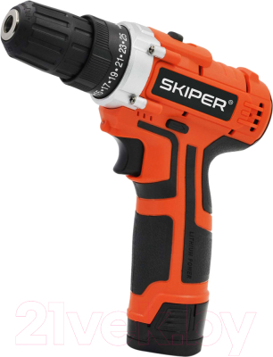 Аккумуляторная дрель-шуруповерт Skiper CS2600-1 (кейс)