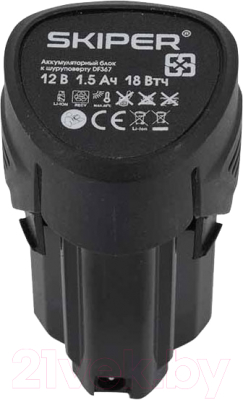 Аккумуляторная дрель-шуруповерт Skiper CS2600-1 (кейс)