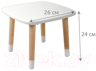 Табурет детский Mega Toys Квадратный / 71021