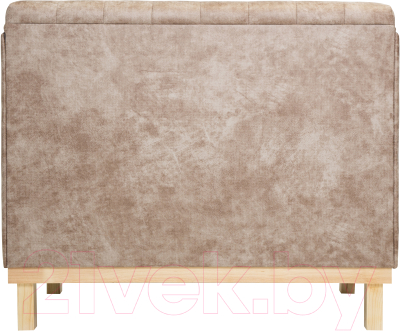 Диван KRONES Пантеон барный (искуственная замша кофейно-коричневый/черно-коричневый)