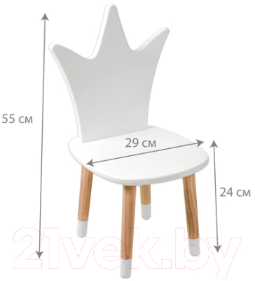 Стул детский Mega Toys Корона / 71026