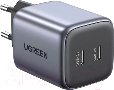 Адаптер питания сетевой Ugreen Nexode 45W PD Charger CD294 / 90573 - фото