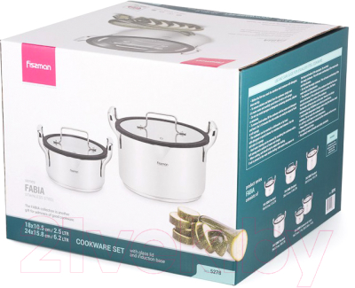 Кастрюля Fissman Fabia 5266