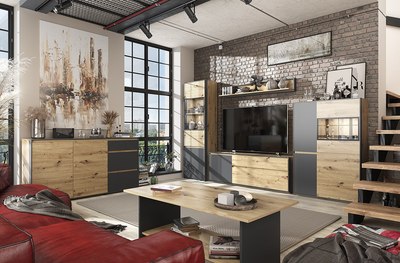 Тумба Anrex Bosco RTV 2D1S