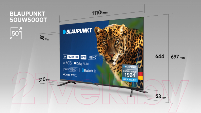 Телевизор Blaupunkt 50UW5000T