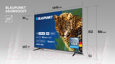 Телевизор Blaupunkt 65UW5000T