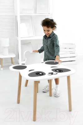 Стол детский Mega Toys Панда / 70014ЛДСП